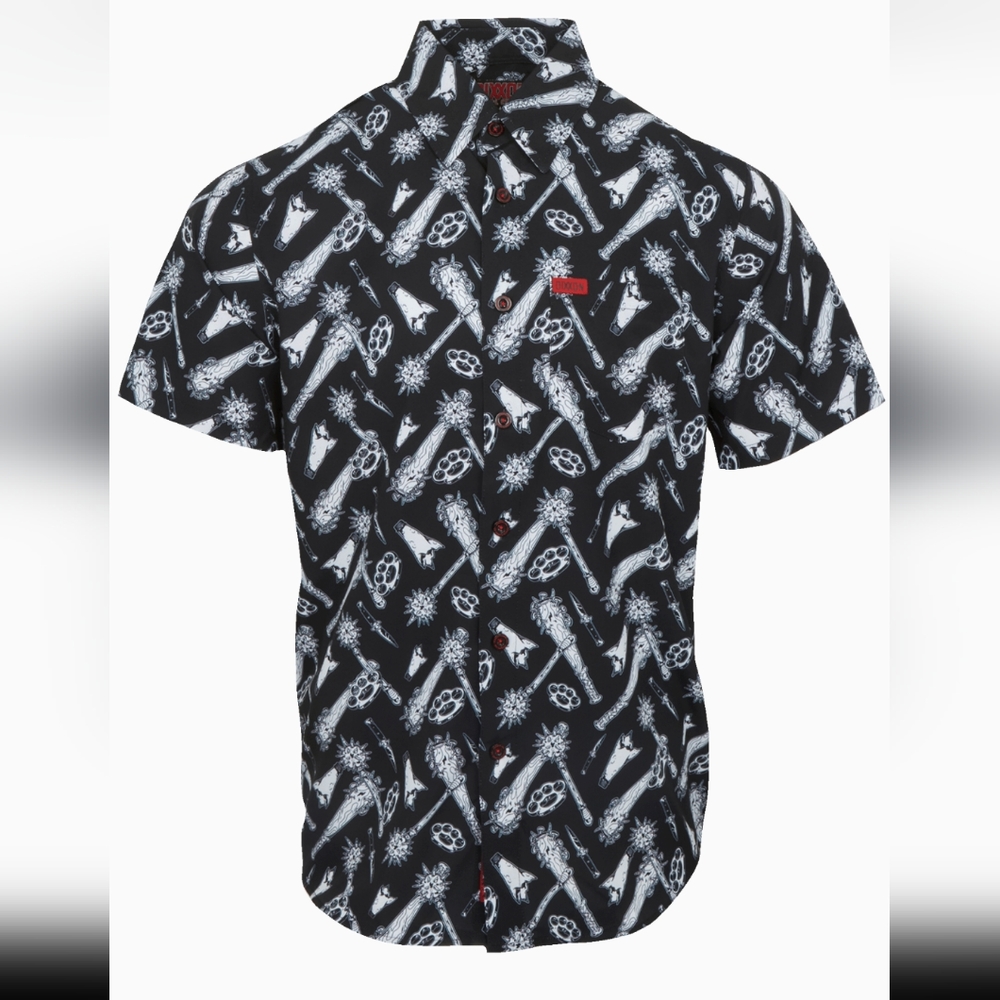 Dixxon Short Sleeve Button up Sz. L